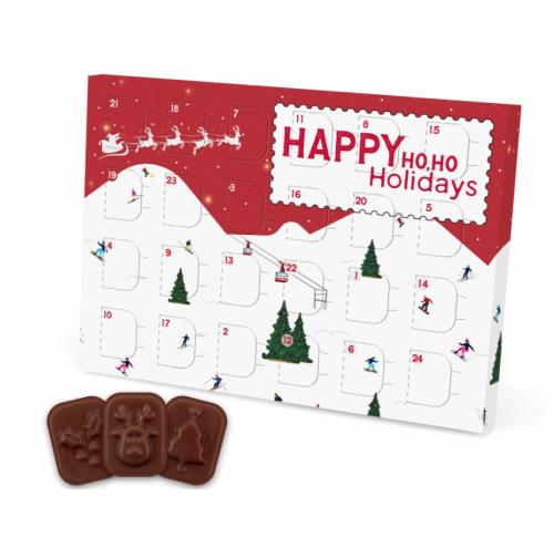 Dark Chocolate Advent Calendars Printed A5 Desktop  - Vegan Dark Chocolate - 71% Cocoa